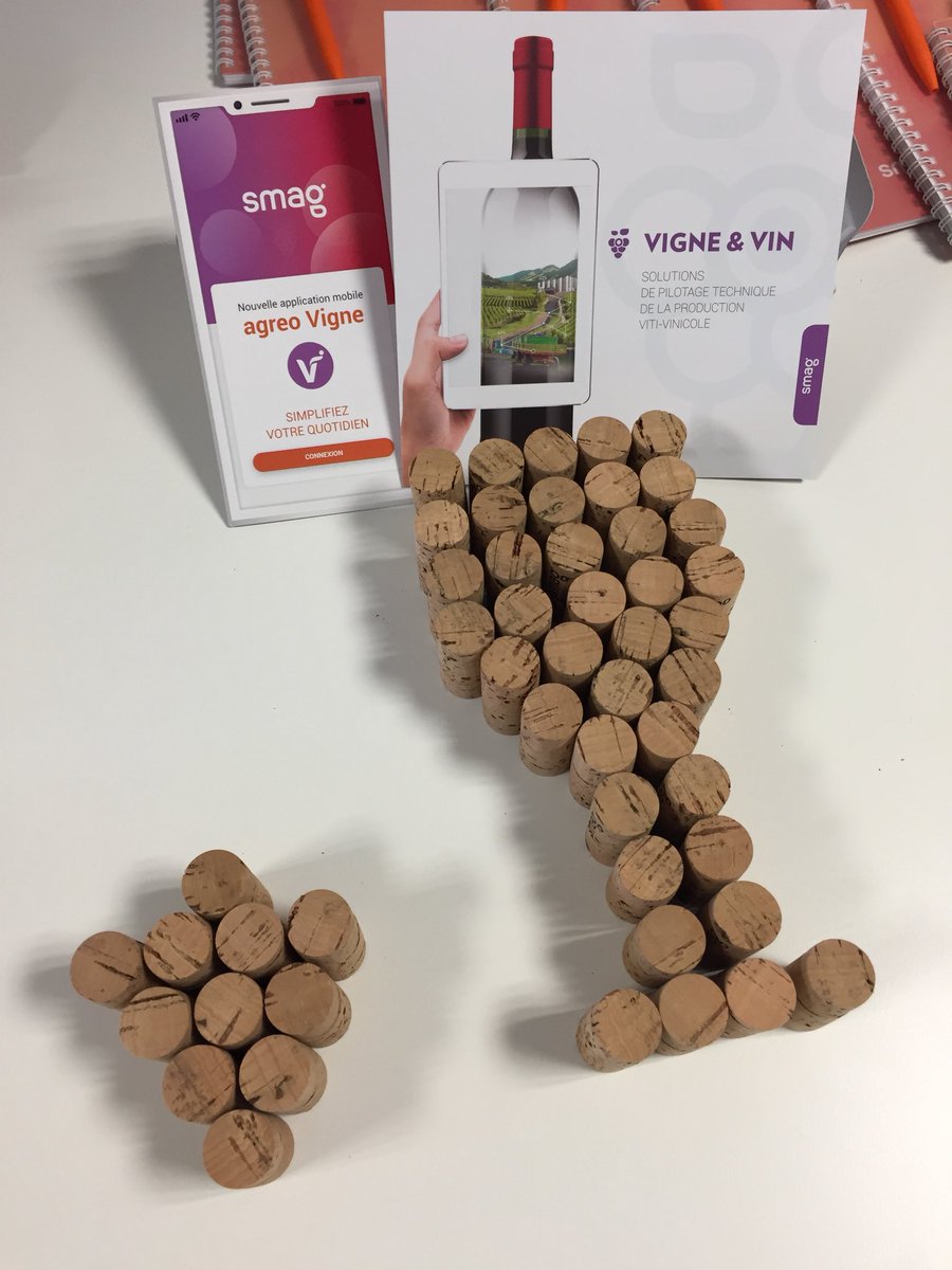 SMAG_SmartAgri's tweet photo. Début du #Club #Utilisateurs Vigne &amp;Vin. Une équipe smag au complet pour accueillir nos clients issus de la filière #vitivinicole. #logiciel #agreo #vigne https://t.co/R24oUjg6oG