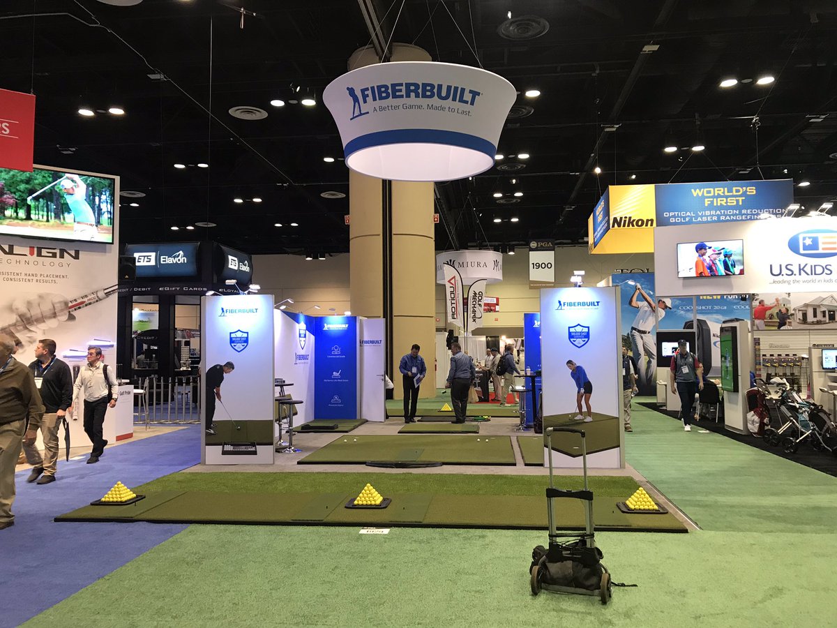 Dordo3's tweet photo. DAY 2 #PGAShow2019 #Fiberbuilt https://t.co/VE3hFyhTRg