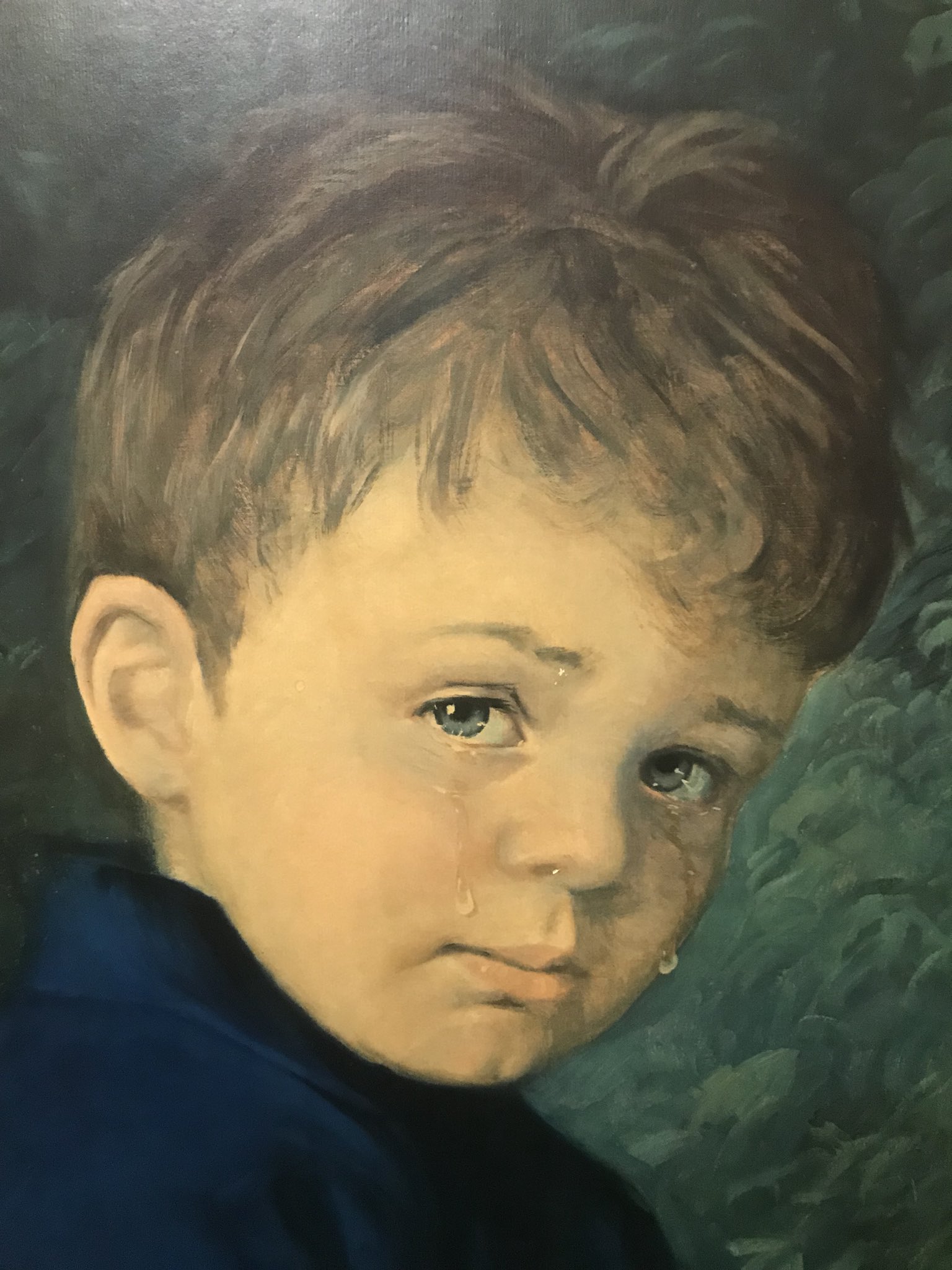 前田 呪物 呪われた絵 The Crying Boy 泣く少年の絵 泣く少 The Crying Boy が本場イギリスから届きました この絵が家にあると火事になり この絵だけが燃え残るそうです 前田 呪物 呪われた絵 The Crying Boy 泣く少年の絵 泣く少 The Crying Boy が本場イギリスから届きました この絵が家にあると火事になり この絵だけが燃え残るそうです