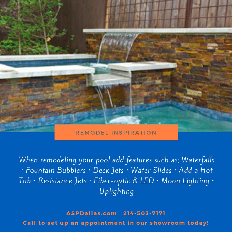 ASPDallasTexas's tweet photo. #timetoremodel ❤️ #serveyou #cleanwatermatters 🏊🏻 Let us do the work for you! 👙 #ASPDallas #poolmaintenance #poolrenovations #swimming #dfwpools Call us for a quote - Commercial & Residential 214.503.7171 https://t.co/GS1vMdhCg5 https://t.co/5ftgl3W3y7