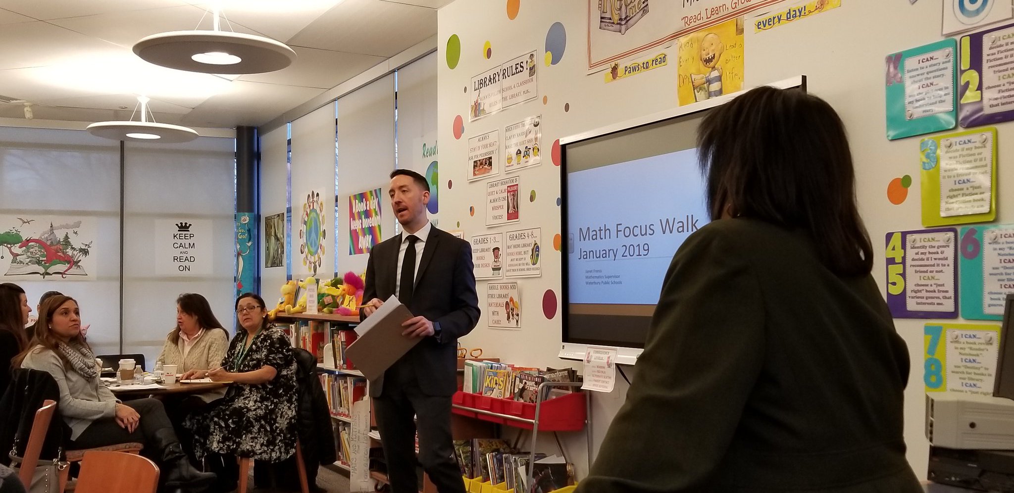 Waterbury Schools on Twitter "Math Focus Walk at Gilmartin School