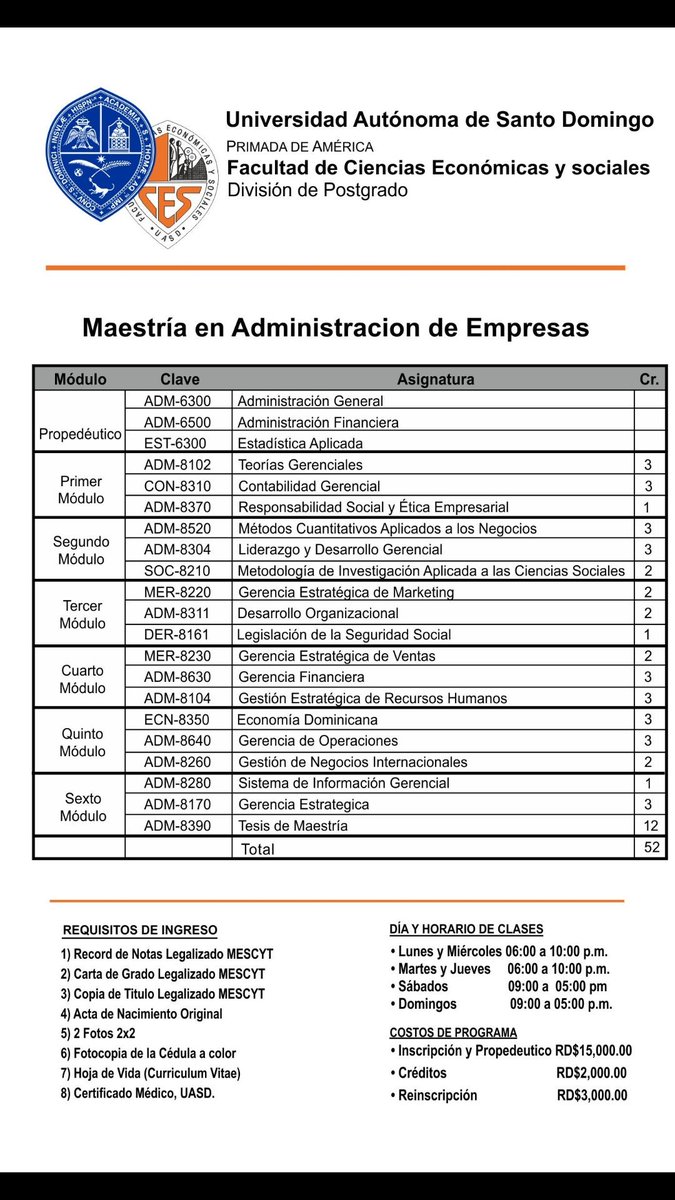 NancyAlonzo21's tweet photo. Maestría en Administración de Empresas para todo profesional que necesite adecuarse a las competencias de su área laboral.... https://t.co/ILHkzPnptF