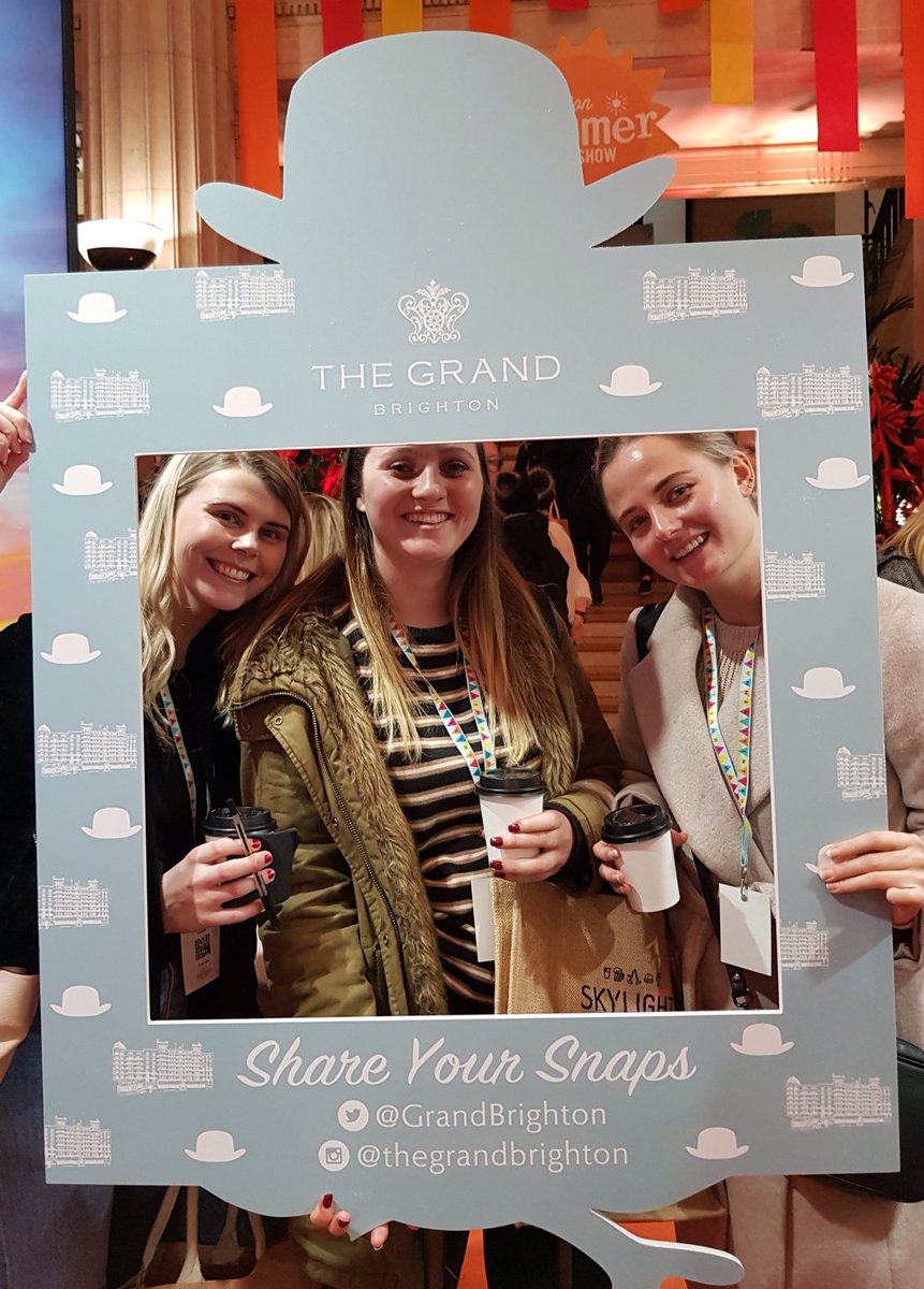 GrandBrighton's tweet photo. Great to see Big Group enjoying our stand today at @LadySummerSkye!
#LSES19 https://t.co/726tAyN1Sp