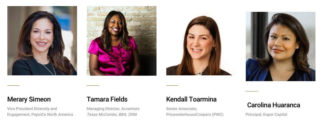UTexasMBA's tweet photo. We're so excited for Elevate: Diversity &amp; Inclusion Conference!  
Join us for a 1-day student-led McCombs event on key D&amp;I strategies from distinguished leaders at BET, Dell, PepsiCo, Google, PWC, &amp; more.
https://t.co/tIPdrzjICq Feb. 8 at Rowling Hall!
 #WhyMcCombs https://t.co/q4F66Wicf9