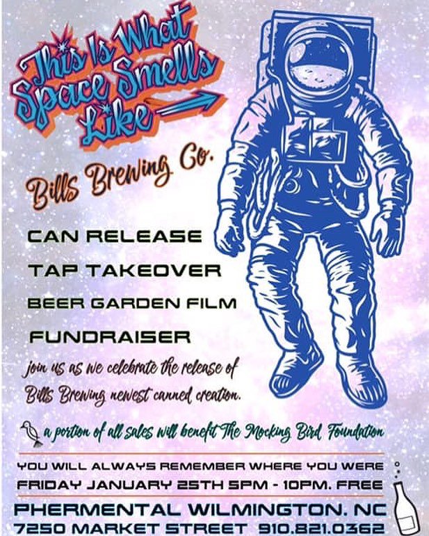 rphish's tweet photo. Wilmington, NC brewery (@BillsBrewingCo) to release "This is What Space Smells Like" IPA https://t.co/uM7tABmgza #phish https://t.co/TPk1iT5xMf