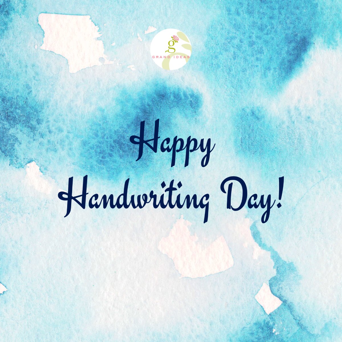GRANDIDEAS's tweet image. Let's celebrate the National Handwriting Day by scribbling your ideas, thoughts and plans away!

#promotionalproducts