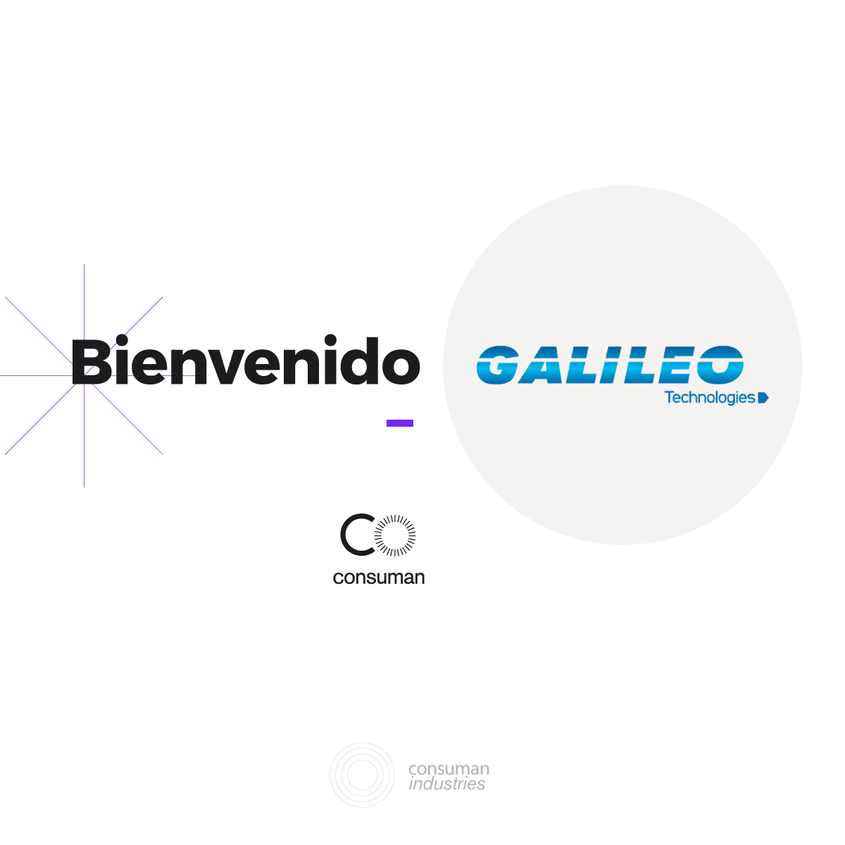CONSUMAN's tweet photo. ¡Bienvenidos Galileo Technologies S.A. a la Experiencia #consuman! 🙌
Desde ahora, esta importante empresa elige optimizar la gestión de sus activos con nuestro software ⚙ 💹 https://t.co/kgFv9XGvqV