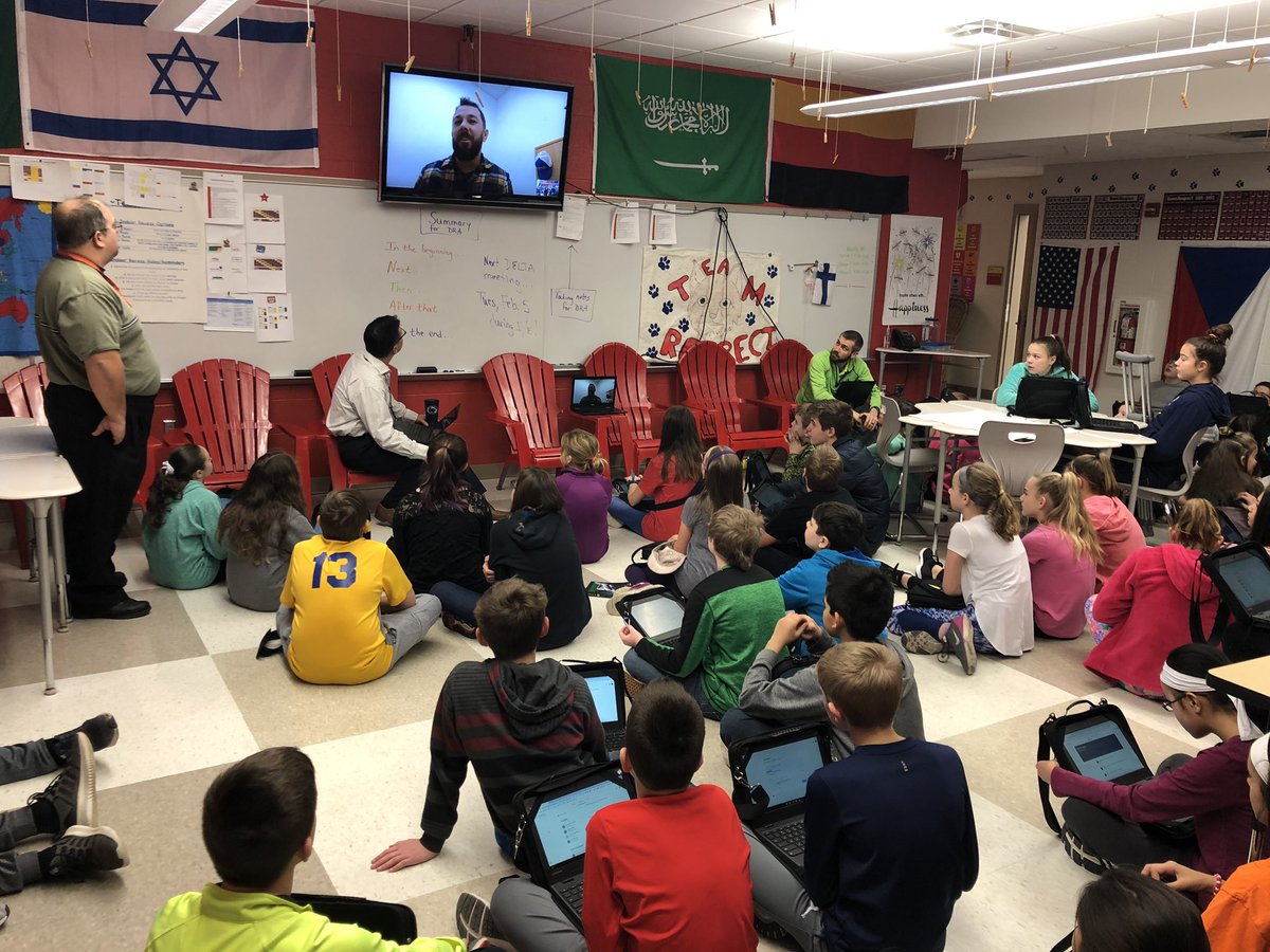 DELTAteamDAIS's tweet photo. DELTAs tuning into Mr. Alvarez and how he is a technology leader in his new role! We miss you, Mr. A! https://t.co/eKy96vUPXU