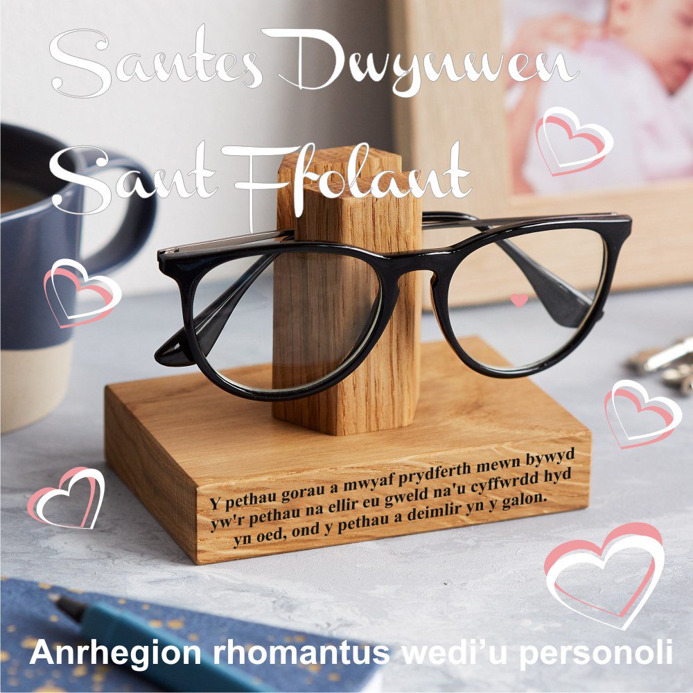 Mae cariad yn yr awyr! Anrhegion Santes Dwynwen / Sant Ffolant wedi'u personoli ar gael ganddom. Y ffordd perffaith o ddweud 'Dwin'n dy garu di!' mijmoj.co.uk/sant-ffolant-d… #cariad #santesdwynwen #love #caru #mijmoj