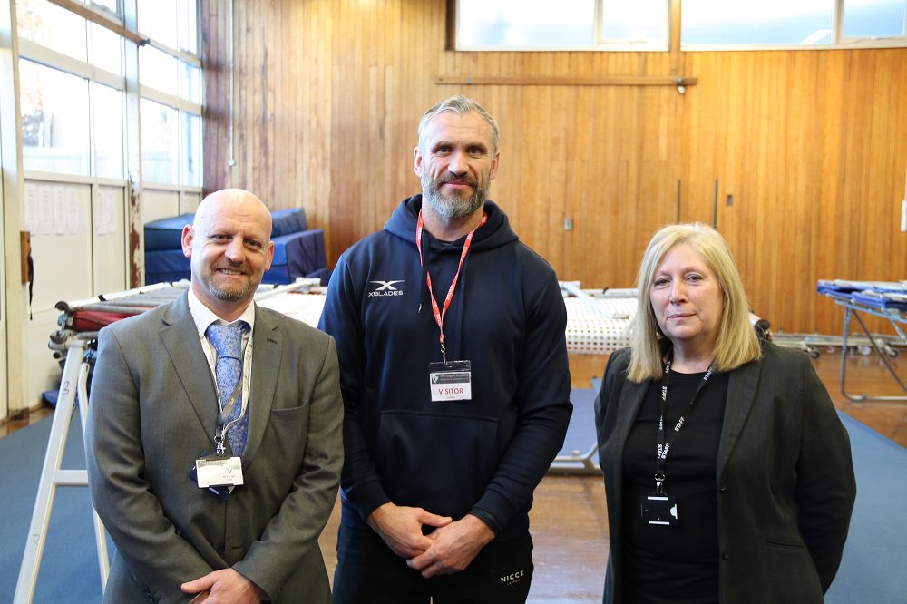 Thanks again to <a href="/JamiePeacock10/">Jamie Peacock MBE</a> and <a href="/SchoolsAdvisory/">Schools Advisory Service</a> for visiting the academy this morning - a wonderful motivational session for our students #positive #mindset #Holgate #Hucknall