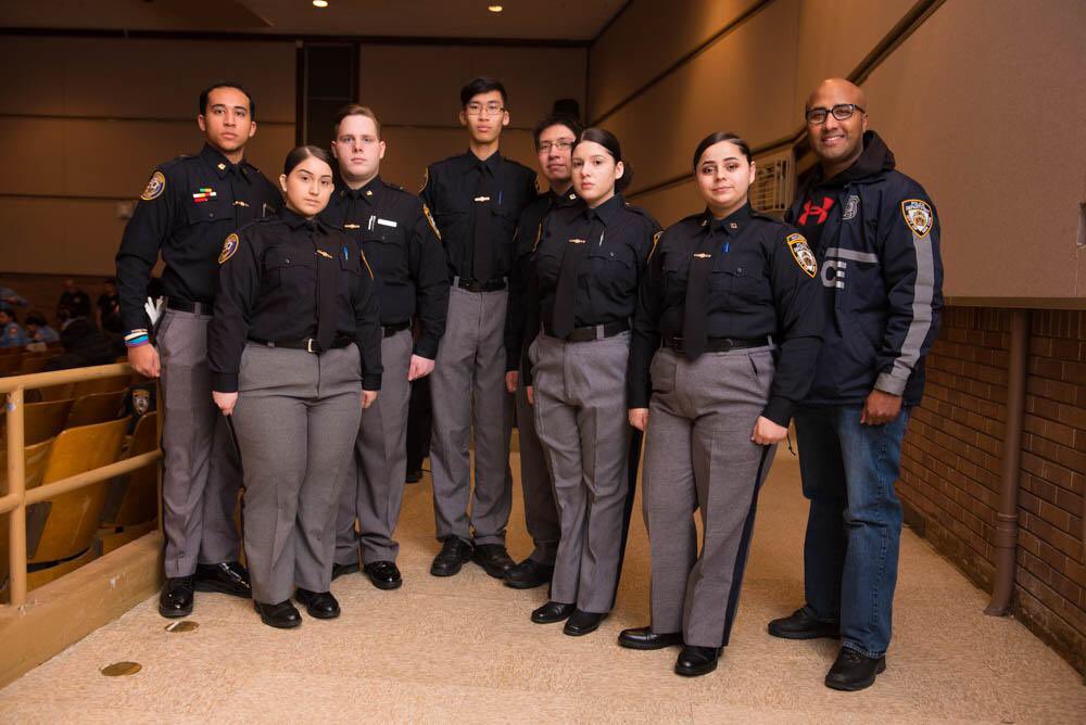 NYPD61Pct's tweet image. So proud of our #NYPDExplorers who came in first place 🥇 in the car stop scenario at the 2019 Explorer Winter Competition. Great job! 👍