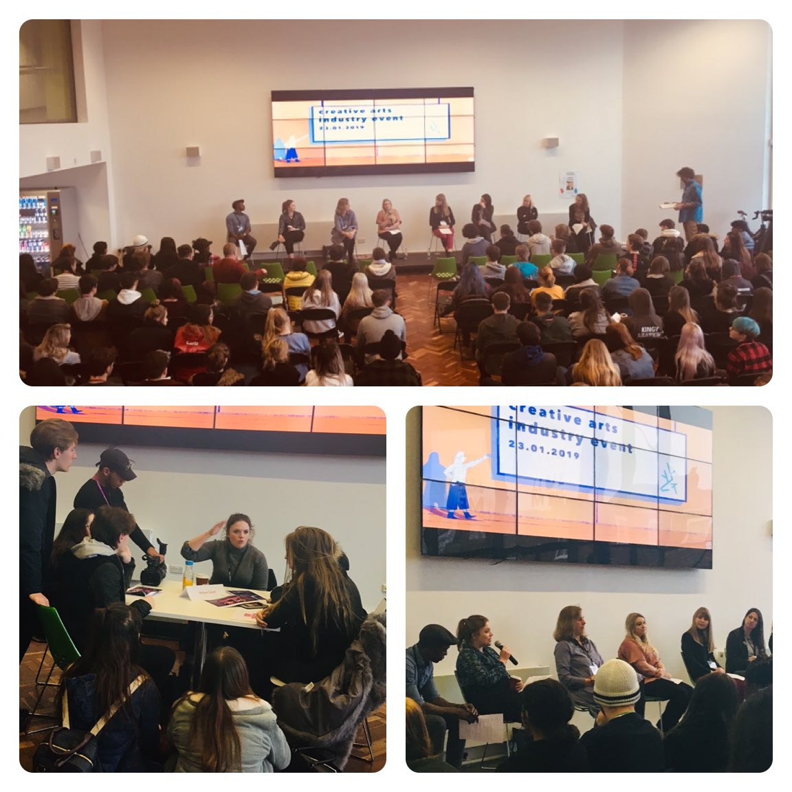 Wonderful guest speakers #CreativeIndustries Event 🙏 ⁦@HertsLearning⁩ ⁦<a href="/WeAreFatRascal/">Fat Rascal Theatre</a>⁩ ⁦<a href="/mkcaricatures/">MKcaricatures</a>⁩ ⁦@ROHBridge⁩ ⁦<a href="/ruthpaton/">Ruth Paton Jopling</a>⁩ ⁦<a href="/FOTWcreative/">Fall Off The Wall</a>⁩ ⁦<a href="/kasiaburke/">☆☆ Kasia Burke ☆☆</a>⁩ ⁦<a href="/MiddlesexUni/">Middlesex University</a>⁩ ⁦<a href="/N_HertsCollege/">North Hertfordshire College</a>⁩ ⁦<a href="/UALawardingbody/">UAL Awarding Body</a>⁩