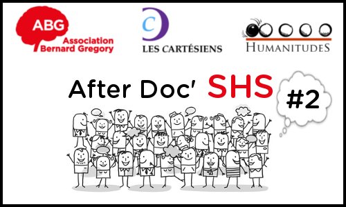 ABG_Asso's tweet photo. L'After DOC' #SHS #2 est sur l'agenda @QueFaireAParis! Rdv le 11/02 @mieparis #Labo6 à partir de 18h Les infos & le lien billetterie > https://t.co/7CabJCXD2z !
Merci @Paris et @MCLemardeley pour leur soutien à cette initiative dédiée aux #PhDs #SHS #témoignages #réseau ! https://t.co/TaayXlkrxg