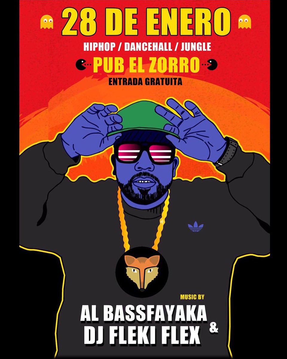 El 28 me junto con mi pana @fleki_flex para liarla bien en el <a href="/pubelzorro/">El Zorro</a> y tener una buena resaca en #sanvalero  #dancehall #hiphop #reggae #afro #cumbia #trap #dembow #meneo