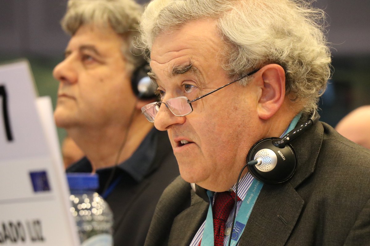 employers_EESC's tweet photo. There must be no compromise on peace in #NorhernIreland and on #backstop - @jhmpeel in debate with @MichelBarnier on #Brexit. It's essential that the voice of business and SMEs is heard. We must do everything to avoid hard border. #EESCplenary https://t.co/QJZw87iw9R