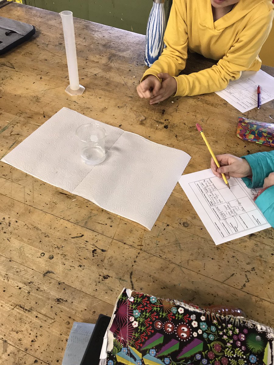 Identifying chemical and physical changes in sixth grade science #pvpantherpride