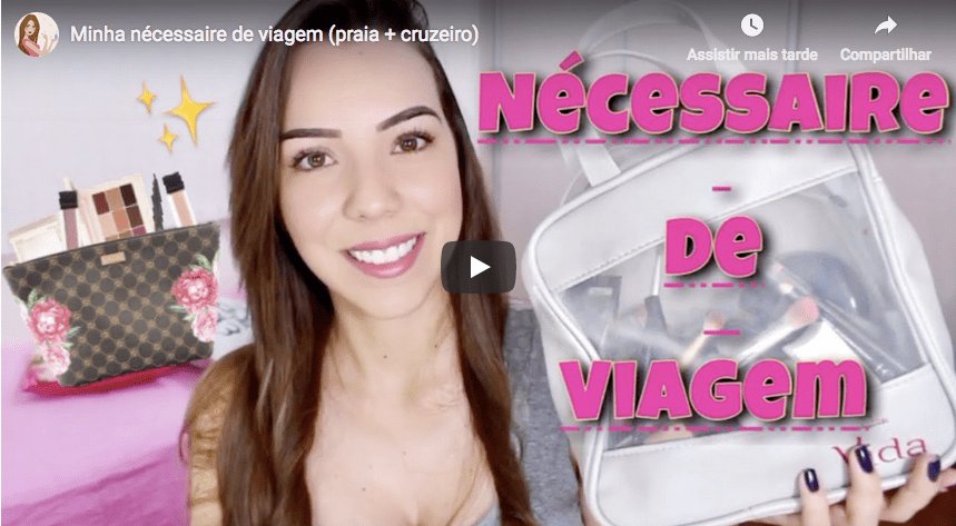 Minha nécessaire de viagem (praia + cruzeiro) makesobrerodas.com.br/2019/01/23/min…