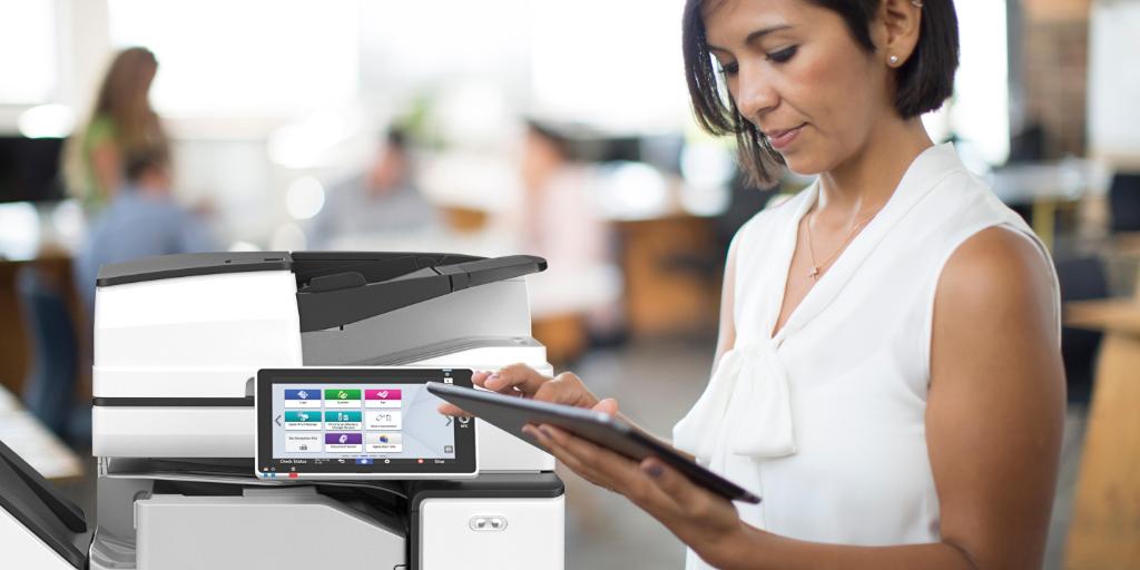 RicohTweets's tweet image. Ever wonder what it would be like if your printer’s capabilities could grow &amp;amp; change as your business does? Wonder no more! Ricoh&apos;s first series of Intelligent Devices launched this week. bit.ly/2FRPsQb #WorkSmarter #WorkIntelligently #IntelligentWorkplace