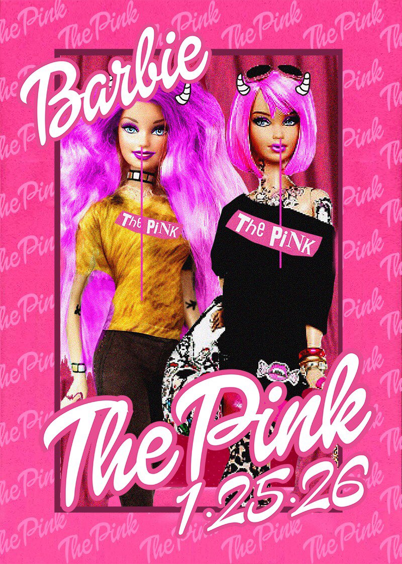 hayato_nanaura's tweet photo. ついに今週金曜と土曜はTHEPINK×Barbieイベントです!
ダンサーはもちろん全員Barbieに!
VIP席を予約して頂きますとBarbieケーキをプレゼント!
THEPINKオリジナルシャンパンをオーダーいただきますと、Barbie×バギーのTシャツをプレゼント😁
#thepink #barbrie https://t.co/VrwOShHg2n