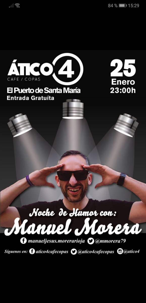 estefania1507's tweet photo. Yo no puedo faltar a esta cita!! Nos vemos el viernes @mmorera79 las risa esta asegurada!! 😃 #Atico4 #Viernes #MuchoCachondeo #VamonosQueVamonos 👏🏼 https://t.co/SKh8MKtcCQ