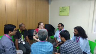 nuts2406's tweet photo. There were three complimentary threads- how do you engage youth as crusaders for our heritage, how to you get communities to protect the heritage in their backyard, and what do you to do #SaveOurRocks? Creating a database was the first step for all three! #SaveHyderabadHeritage https://t.co/dsIWL7Y1uv
