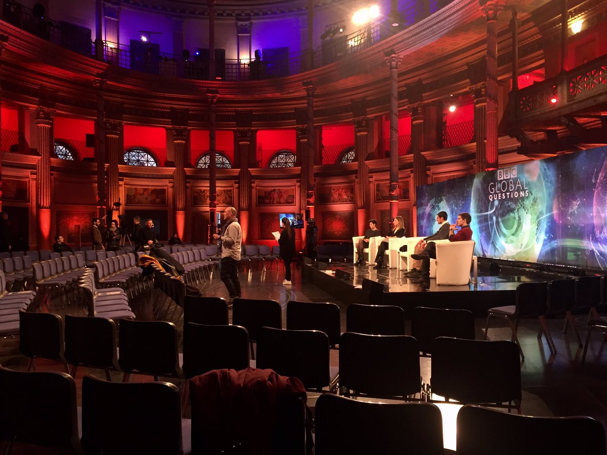 GiuliaDone's tweet photo. Second rehearsal day at @BBCGlobalQuest before tonight’s recording at Acquario Romano. So glad to attend
#bbcglobalquestions #bbc #Rome https://t.co/Dhz9vKjTjq