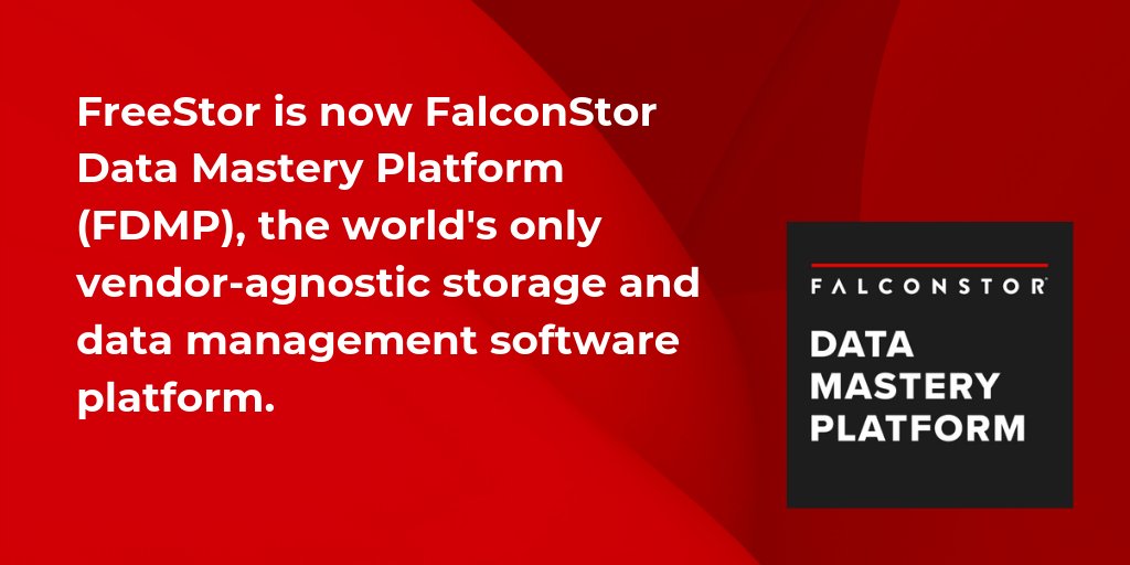 FalconStor's tweet photo. Have you heard? https://t.co/GxKywQEQJj #DataMastery #DataManagement https://t.co/oiLc04eXaW