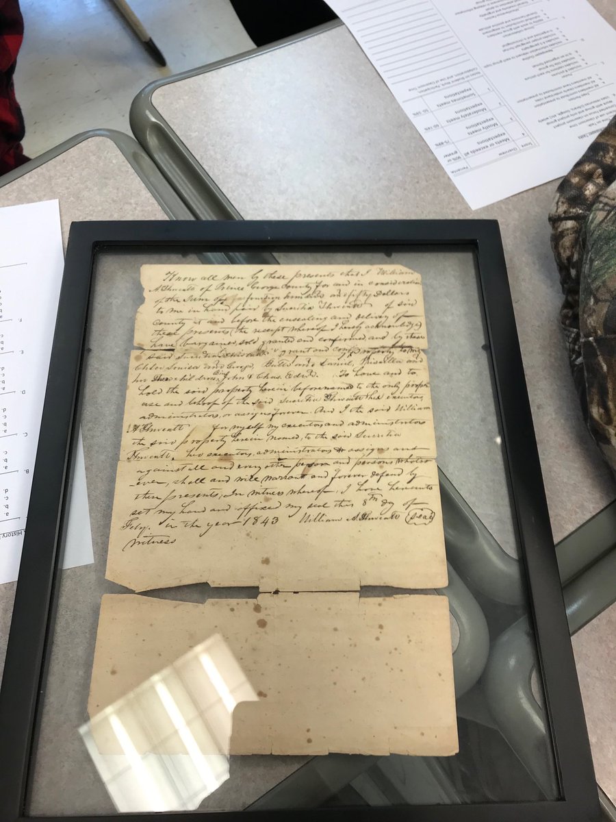 PowhatanHS's tweet photo. Mrs. Cavedo, Mr. McCullough, and Ms. Pace facilitate a multi day USVA Civil War Expo. Students use digital resources, and authentic artifacts while creating videos, newspapers, presentations, and other student led activities divided into themes that interest the students. #DL421 https://t.co/JX34punUl3