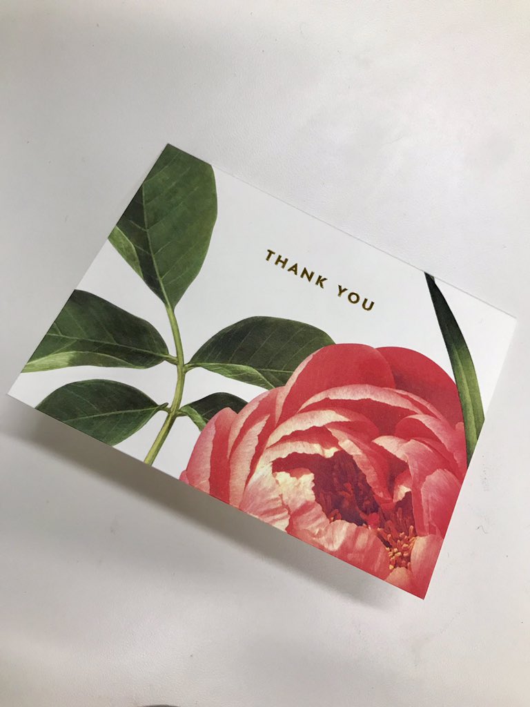 KWMcBreen's tweet image. Proof that Millennials do write interview thank you notes...and she got the job. #interviewing101