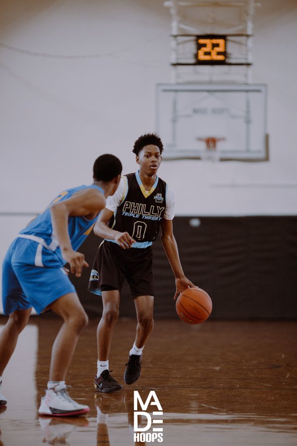 Philly Triple Threat (PA) continues to get high levels of production from 2023 PG Rahmir Barno, who is one of the most talented young guards in the city of Philadelphia. Look for the shifty guard to continue his strong Winter Circuit next session. #Lea8ue