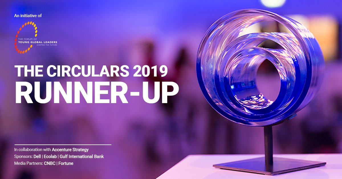 What an amazing week! ABI being part of <a href="/Davos/">World Economic Forum</a> and receiving this recognition! Runner-up @CircularsAwards. Congrats <a href="/CovoVirginia/">Virginia🔺</a> <a href="/EConradABI/">Elisabeth Conrad</a> @EzgiBarcenas !! #Circular2019 #Davos2019 #abinbev #Sustainability #Packaging #circularpackaging