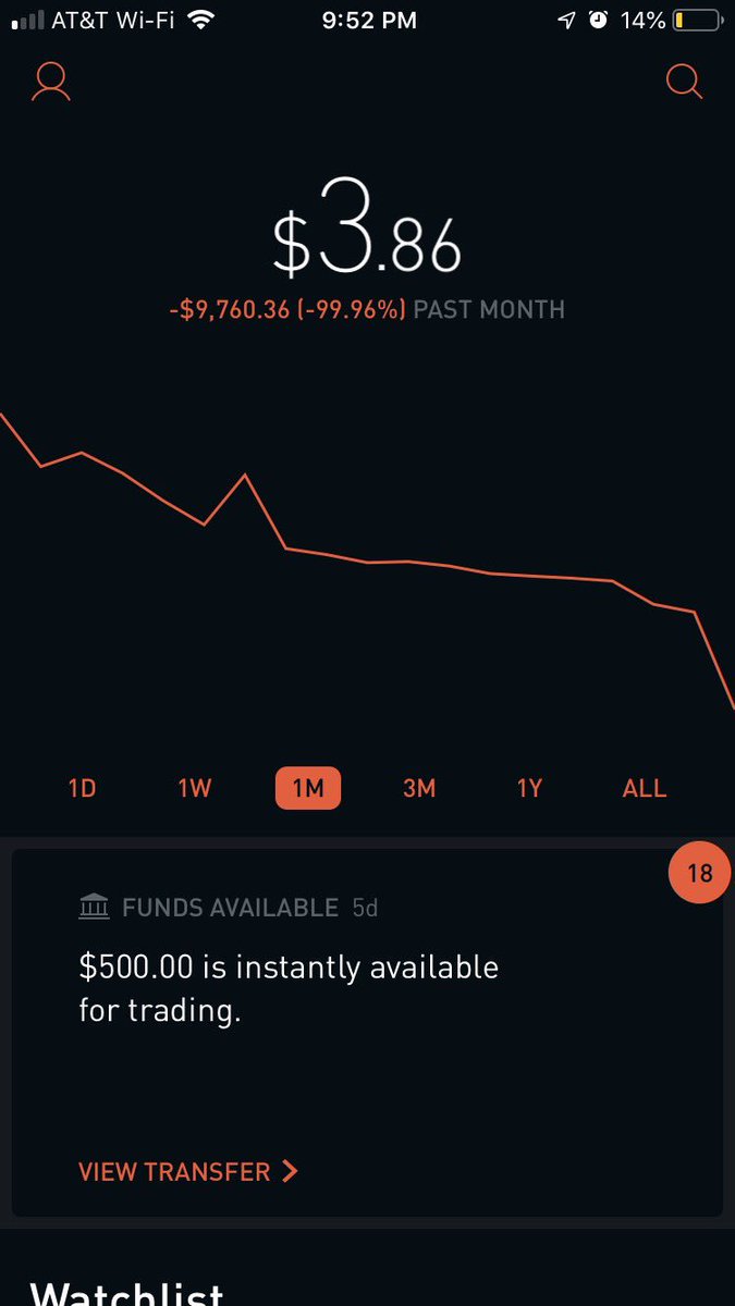 bets_wall's tweet photo. A few more cents and that’s eneough for a Wendy’s 4 for 4 deal recovery #yolo #money #bear #trump #recovery https://t.co/pCbI7otnUG