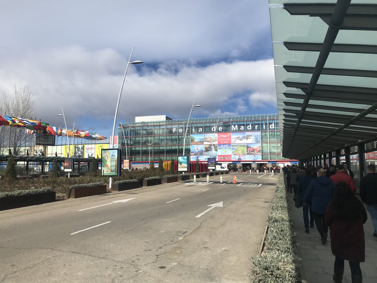 gone365's tweet photo. So nice to be at FITUR / Madrid! We love this show and this country. #fitur #convention #madrid https://t.co/2QYuFH8ULl