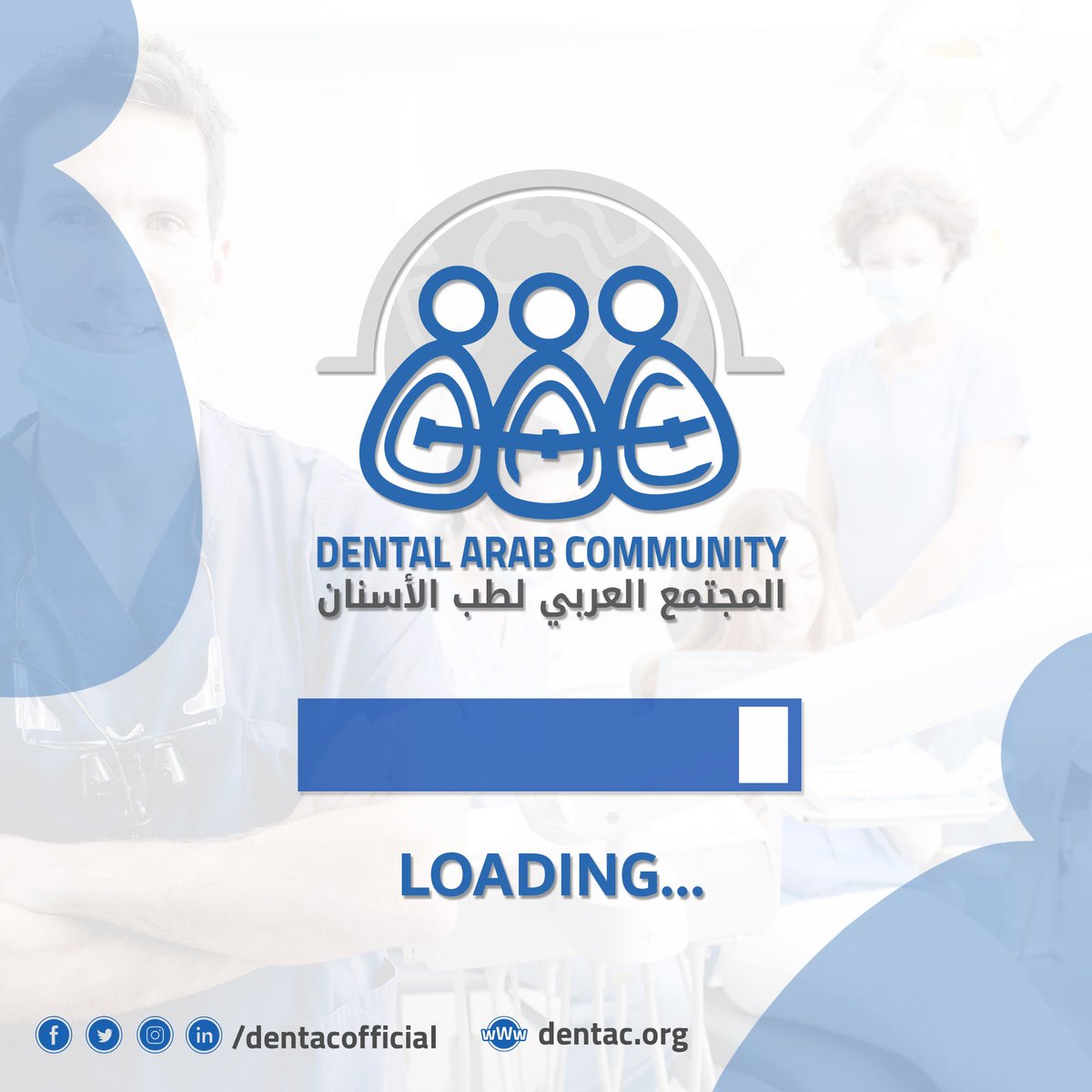 DentACofficial's tweet photo. انتظرو اكبر موقع عربي لطب الأسنان 
#Dentac https://t.co/QyXcyqwpBl