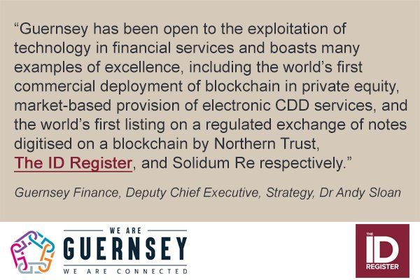 #Guernsey demonstrates leadership by drafting new laws to offer certainty in the use of “Electronic Agents” for transactions/contract matters &amp; create secure environment for the exploitation of #technology for financial services. @WEAREGUERNSEY reports: weareguernsey.com/news/2019/guer…