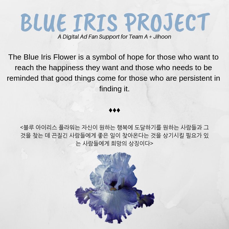 blueirisproject's tweet photo. [SURVEY] TEAM A + JIHOON DIGITAL AD FAN SUPPORT

For financial donors, kindly fill out the form below for us to know the estimated amount we can raise for the ads. Thank you! 

👉 https://t.co/20XorzpYDw 

#AlwaysWithSilverBoys
#DebutTeamAJihoon
#에이지훈데뷔하자
#BlueIrisProject https://t.co/ScOJsH1qsz