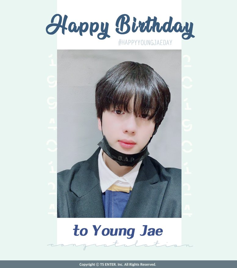 TS_Enter's tweet image. 20190124 HAPPY BIRTHDAY to 영재(YOUNG JAE) #HAPPYYOUNGJAEDAY #영재 #YOUNGJAE #BAP #비에이피
