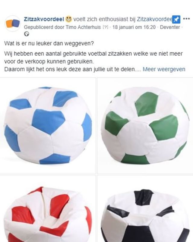 Doen jullie al mee met onze actie op facebook? Check: bit.ly/2AXCRrt bit.ly/2T7wUPv