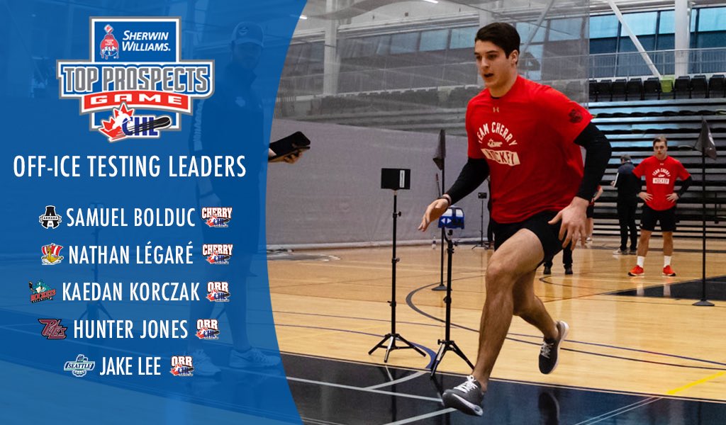 #SWTP Combine Top Performers:

Bolduc, Legare, Korczak, Jones, Lee lead the way in off-ice <a href="/SportTesting/">SportTesting</a>.

RECAP: bit.ly/2S1v7hS