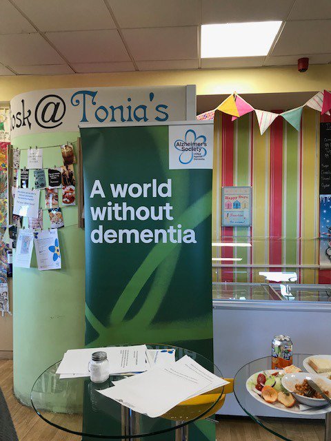 CohesionUnit's tweet photo. Great day at Tonia's Cafe in Seaham which is a dementia friendly cafe. Also a big thanks to Seaham Trinity School for the lovely singing #dementia https://t.co/QMSN6oEQAo