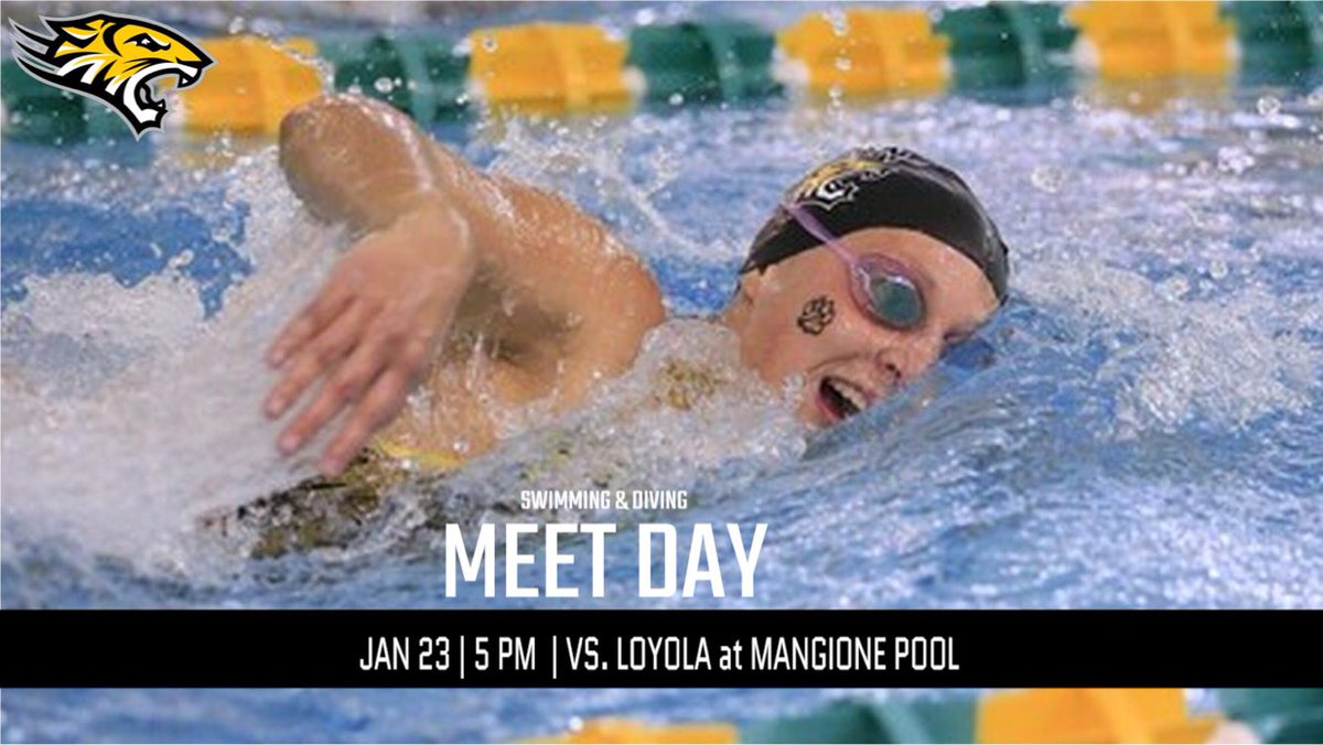 Towson_SWIMDIVE's tweet photo. The Last Dual Meet of the season is today against Loyola! Action begins at 5! https://t.co/4qvbRP0acv