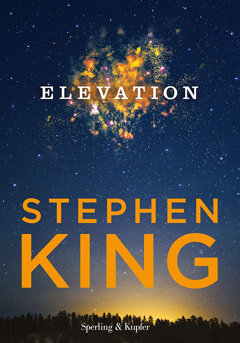 Ufficiale la data di uscita in Italia di #Elevation di <a href="/StephenKing/">Stephen King</a> 
19 Febbraio <a href="/Sperling_Kupfer/">Sperling & Kupfer</a> 

#follipergialli #ConstantReader