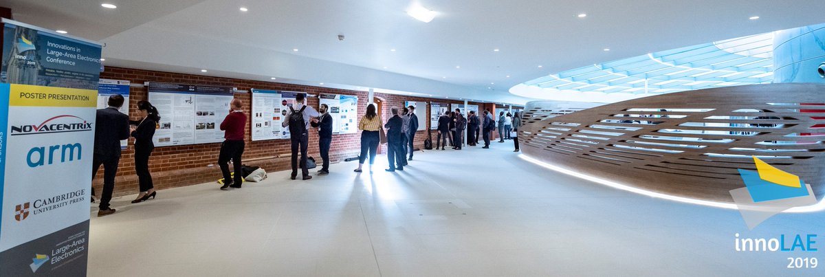 innoLAE's tweet photo. #innoLAE2019 received a record response to the call for papers - resulting in >50 posters on display.
The @CambridgeUP runner up Poster Award was awarded to Emanuel Carlos @Manu_306 #CENIMAT @NovaUnl & co-authors @NovaUnl @TrentUni #CyprusUniversityofTechnology
Congratulations! https://t.co/UjCvWOZ5O2