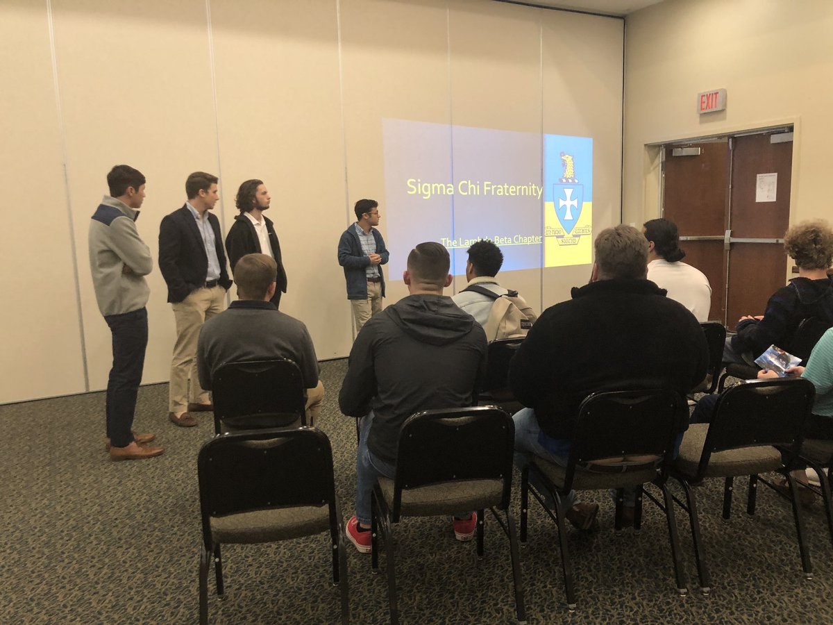 Thank you to everyone for attending our IFC orientation! 

<a href="/uwfsammy/">Sigma Alpha Mu - UWF</a> @UWFKappaSigma <a href="/PikeUWF/">πΚα UWF</a> <a href="/uwfato/">Alpha Tau Omega</a> <a href="/UWFSigmaChi/">UWF SIGMA CHI</a> <a href="/SAEfloridasigma/">Sigma Alpha Epsilon</a>