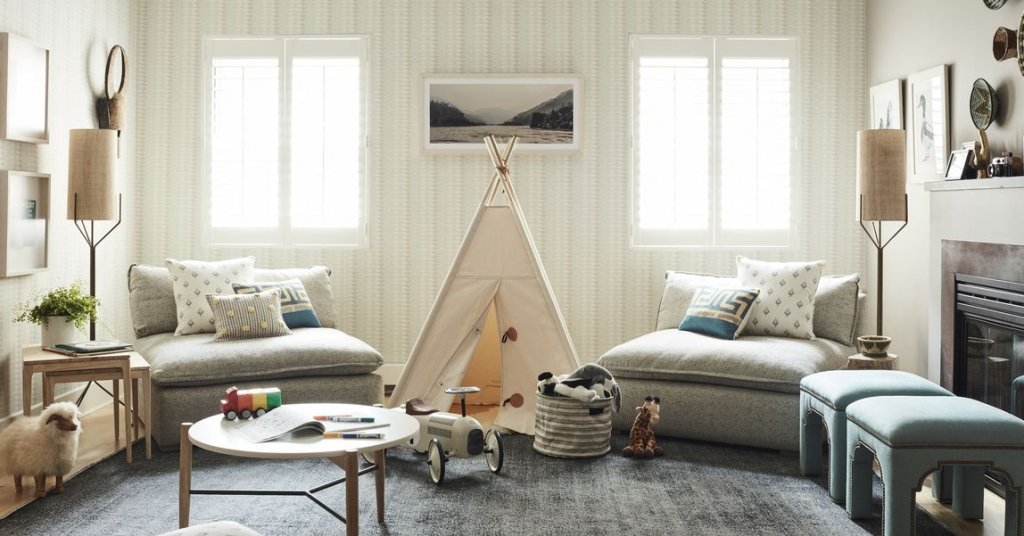 FirstTownRE's tweet image. We Kid You Not: Stylish Playrooms You Have to See to Believe elledecor.com/design-decorat…