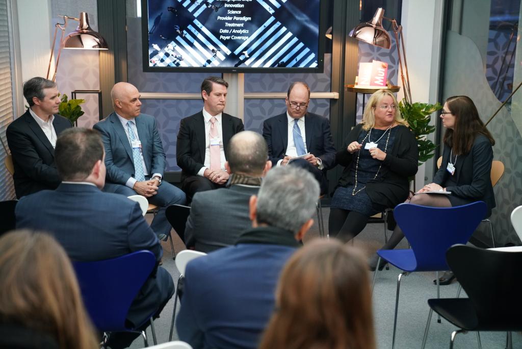 _GuideWell's tweet image. We couldn't be prouder that our CEO Pat Geraghty shared his perspective on how to make the #healthcare vertical more equitable, affordable and inclusive. Many thanks to @ATKearney for including him on your panel this morning at @Davos. #WEF19 #paymentreform #payer