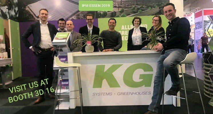KG is participating at IPM this week, visit us in hall 3, booth number 3D 16!