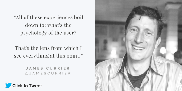 simplemarketer1's tweet photo. How to Leverage User Psychology to Trigger Growth and Adoption, with James Currier — REFORGE https://t.co/ajSb0v1jZf https://t.co/b6b4NaVHMA