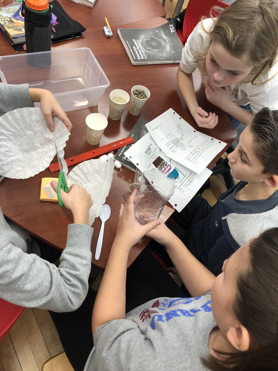 MrsMontanari's tweet photo. Designing and testing our own water filter systems! #BringScienceAlive #Science https://t.co/DNbr2c8Jpn