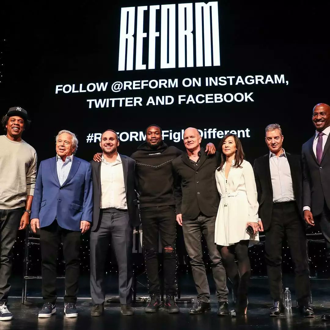 WhereImFrom96's tweet photo. JAY-Z, Meek Mill launch prison-reform alliance, pledge $50 Million

#REFORM is a new initiative focused on overhauling the probation and parole system with the goal of freeing at least 1 million people caught up in the system within the next five years https://t.co/YAkh6gPzAF https://t.co/0iaau2ijpq